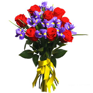 Purple Bouquet with delivery Tula