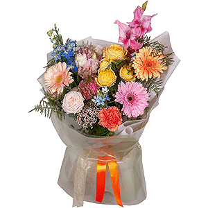 Seven-Color Flower with delivery Tula