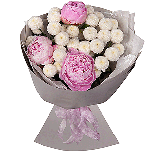 Harmony of Peonies with delivery Tula