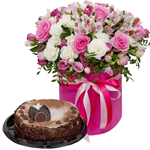 Flower fairy with cake with delivery Tula