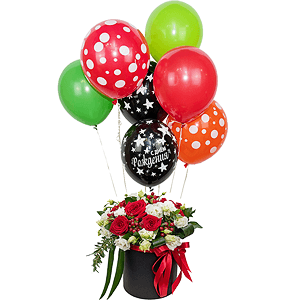 Lovestruck with balloons with delivery Tula