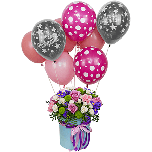 Venus with balloons with delivery Tula