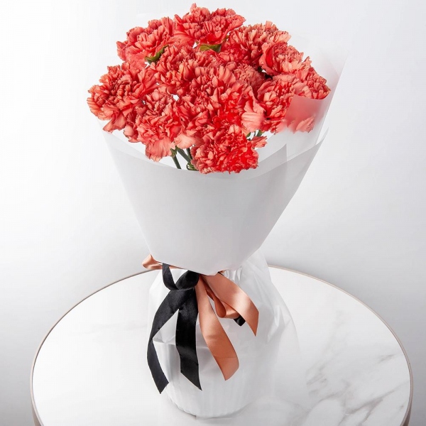 Orange carnation - 21, Wrapping Paper
